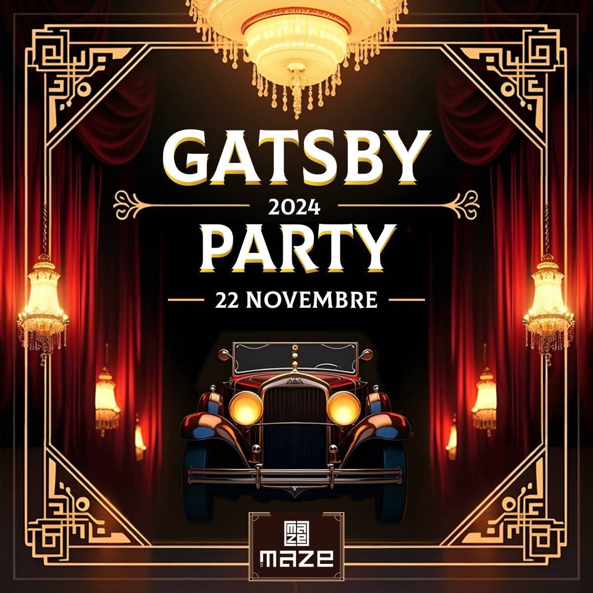 GATSBY PARTY - 22/11/2024