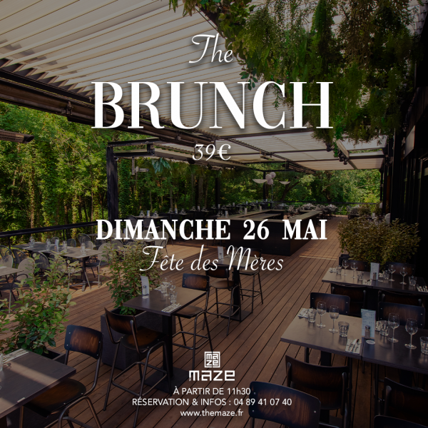 BRUNCH Fête des Mères - Dimanche 26 Mai 2024