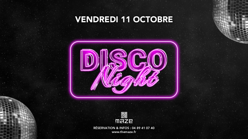 DISCO PARTY - 11/10/2024